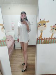 沪上大奶车模身材